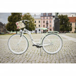 Dámsky retro bicykel 28" Lavida 3-prevodový [M] Bielo-zelený